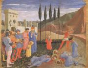 The Martyrdom of Saints Cosmas and Damian (mk05) Fra Angelico